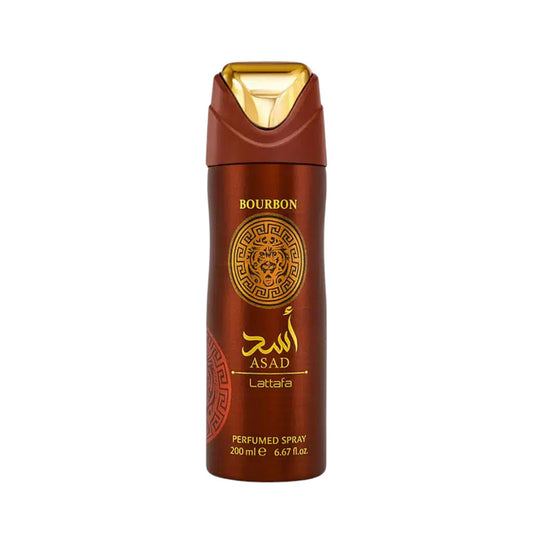 Lattafa - Asad Bourbon Deodorant Spray 200ml (6.7 oz)