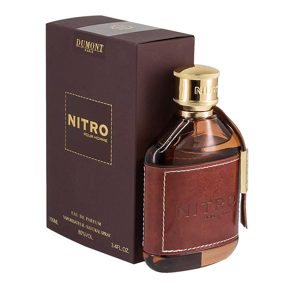 Dumont Paris-Nitro Pour Homme (Brown Bottle) 3.4 FL.OZ