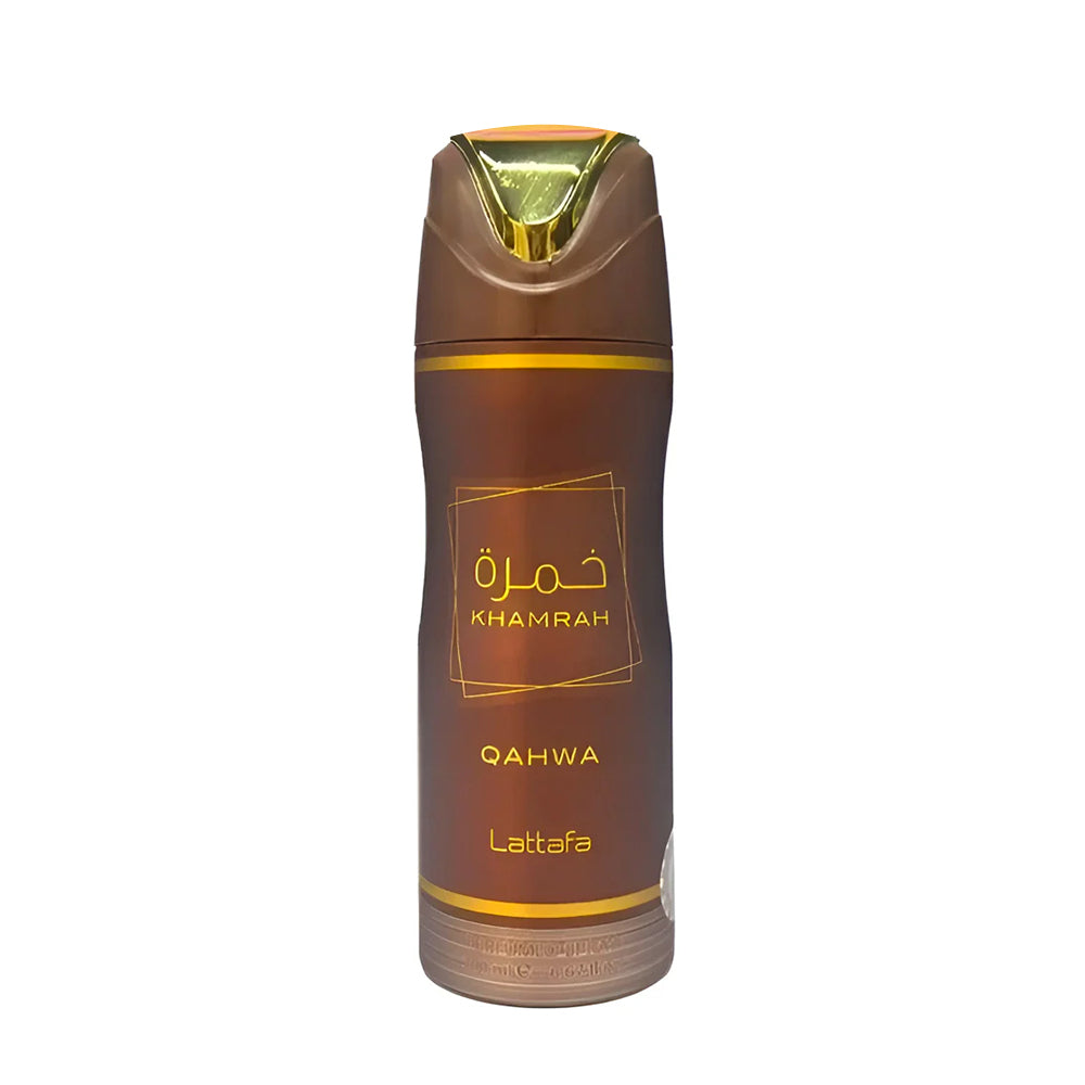 Lattafa - Khamrah Qahwa Deodorant Spray 200ml (6.7 oz)