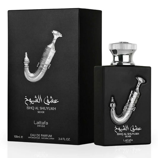 Lattafa - Ishq Al Shuyukh Silver EDP 100ML (3.4 OZ)