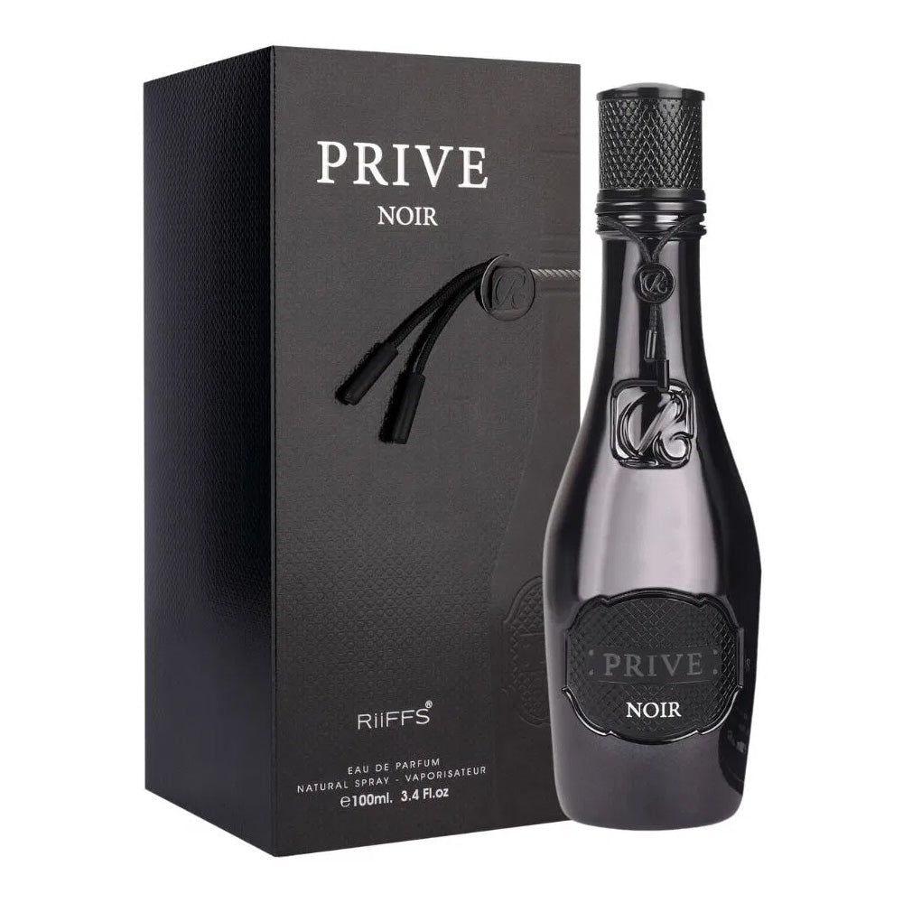 Riffs - Prive Noir Black - Champagne Bottle 3.4OZ