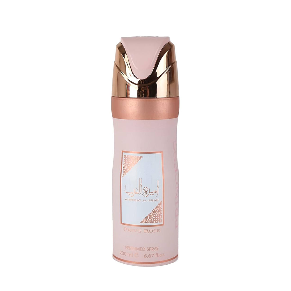 Lattafa - Ameerat Al Arab Prive Rose Deodorant Spray 200ml (6.7 oz)