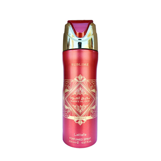 Lattafa - Bade'e Al oud Sublime Deodorant Spray 200ML (6.7 OZ)