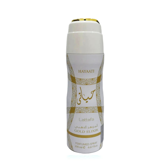 Lattafa - Hayaati Gold Eliir Deodorant Spray 200ml (6.7 oz)