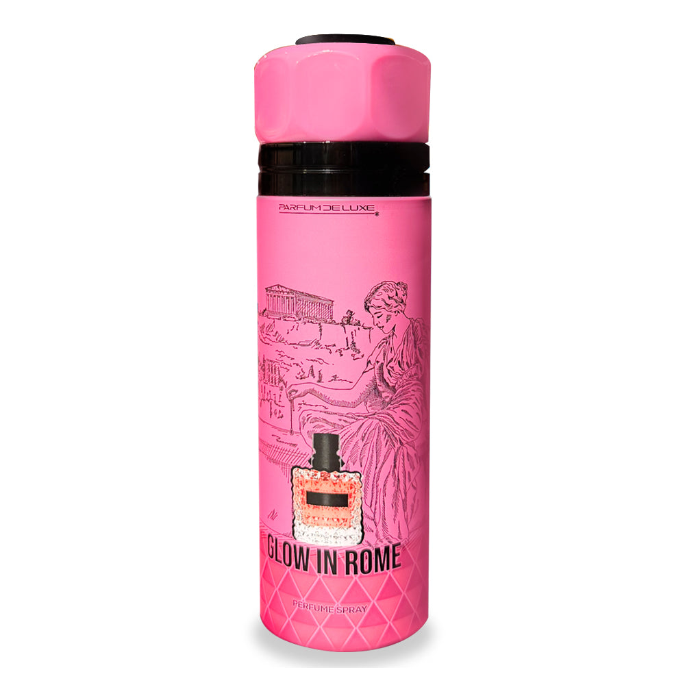 Parfum Deluxe Glow in Rome Woman Body Spray