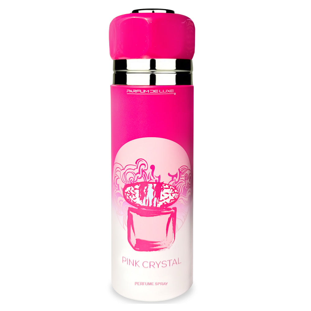 Parfum Deluxe Pink Crystal 6.7 FL OZ Body Spray
